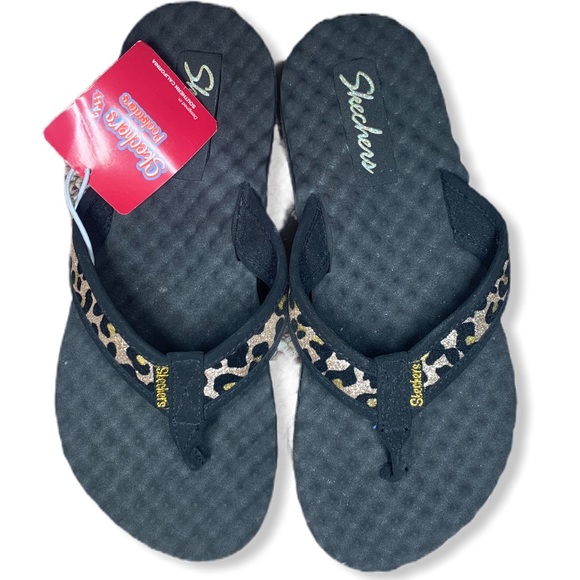 skechers leopard print sandals